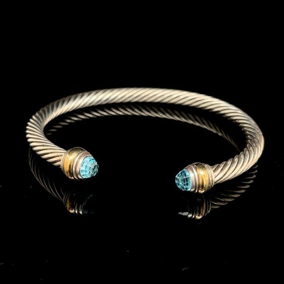 David Yurman Silver Cuff - Picture 1 of 6